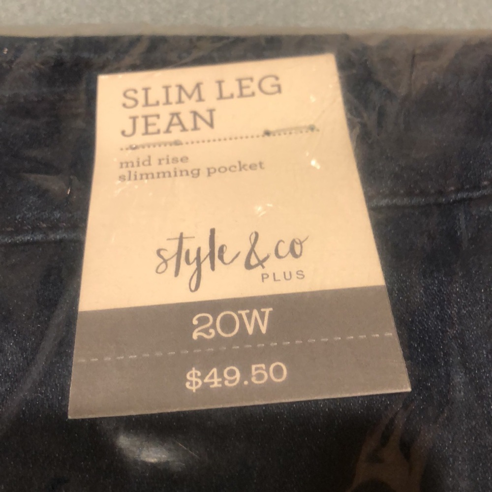 Style & Co Slim Leg Jeans - Picture 2 of 4